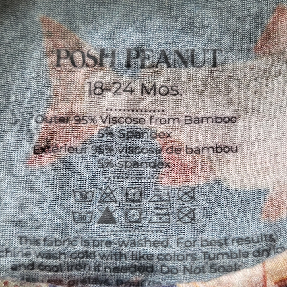 Posh Peanut Fishing Bamboo Romper - Picture 3 of 3